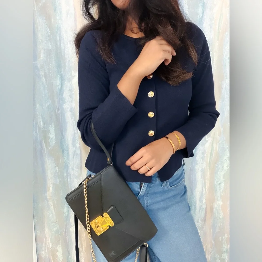 LV Epi Dragonne Sellier leather clutch as crossbody - Picture 15 of 16